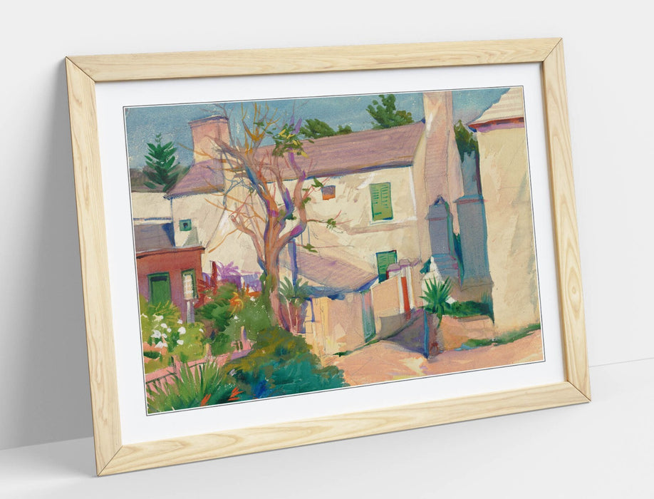 Framed Wall Art - Carl William Broemel St George Painting | Classic Poster Print