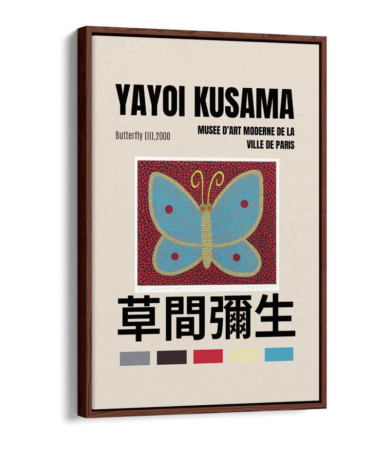 Butterfly Canvas Art – Contemporary Wall Decor With Float Effect Canvas Print