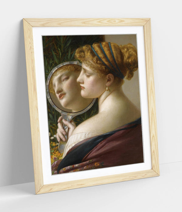 Framed Wall Art Featuring Frederick Sandys The Pearl Painting – Matte Paper Poster