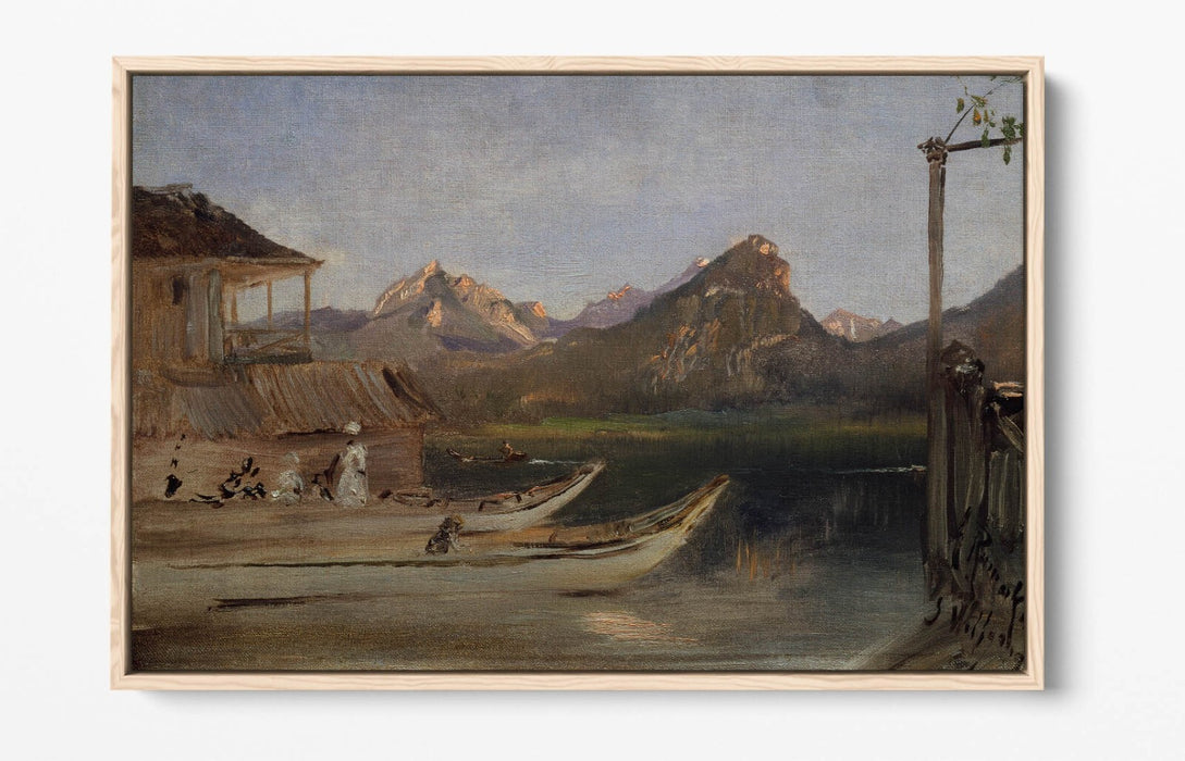 Canvas Wall Art Print | Handmade Float Effect Canvas Art With MDF Frame