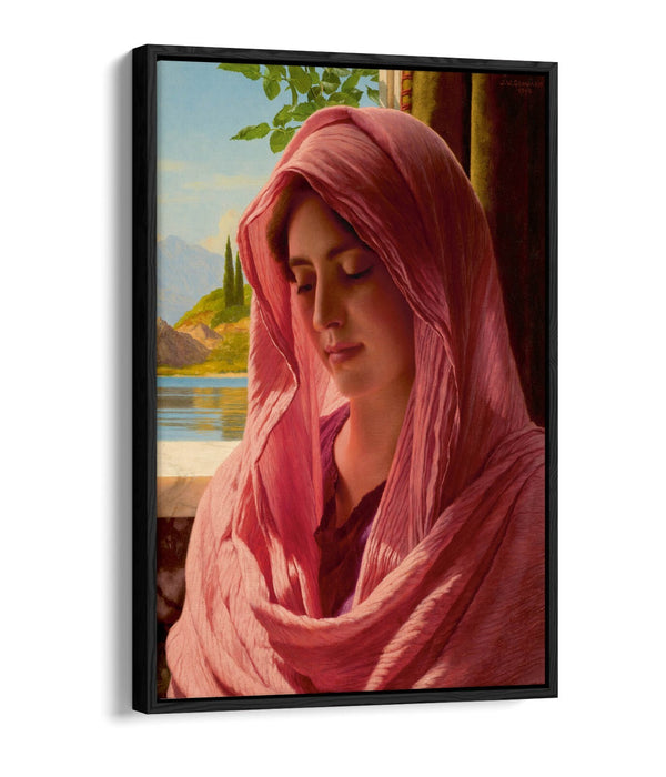 Float Effect Canvas Art - John William Godward Pyrallis | Premium Frame, Vibrant Wall Decor