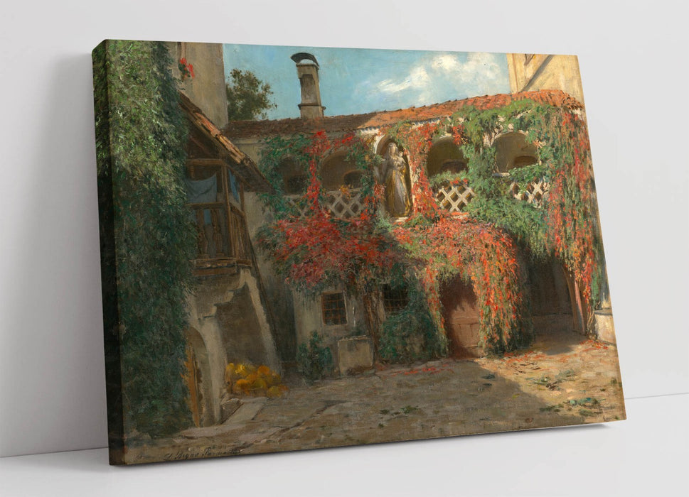 Canvas Wall Art – Luise Begas Parmentier Farmstead Canvas Artwork Print