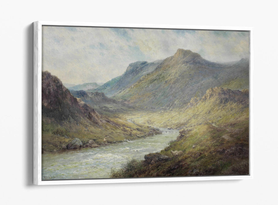 Float Effect Canvas Art - Handmade British Wall Decor With Premium Frame