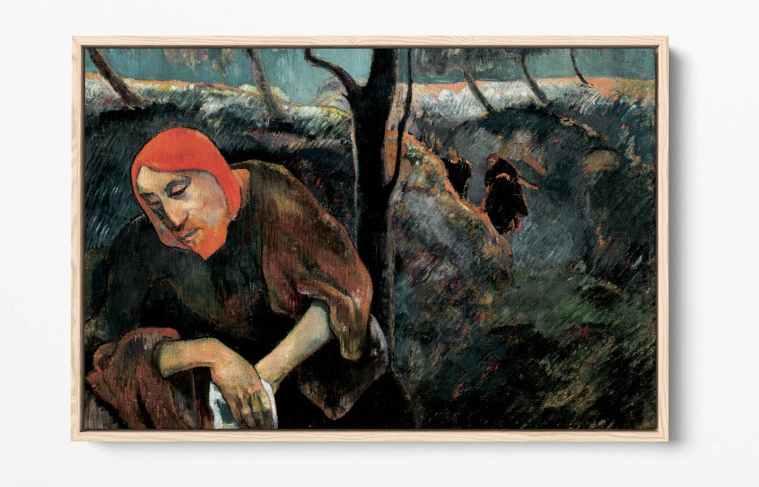 Float Effect Canvas Art – Paul Gauguin Christ On The Mount Of Olives Print