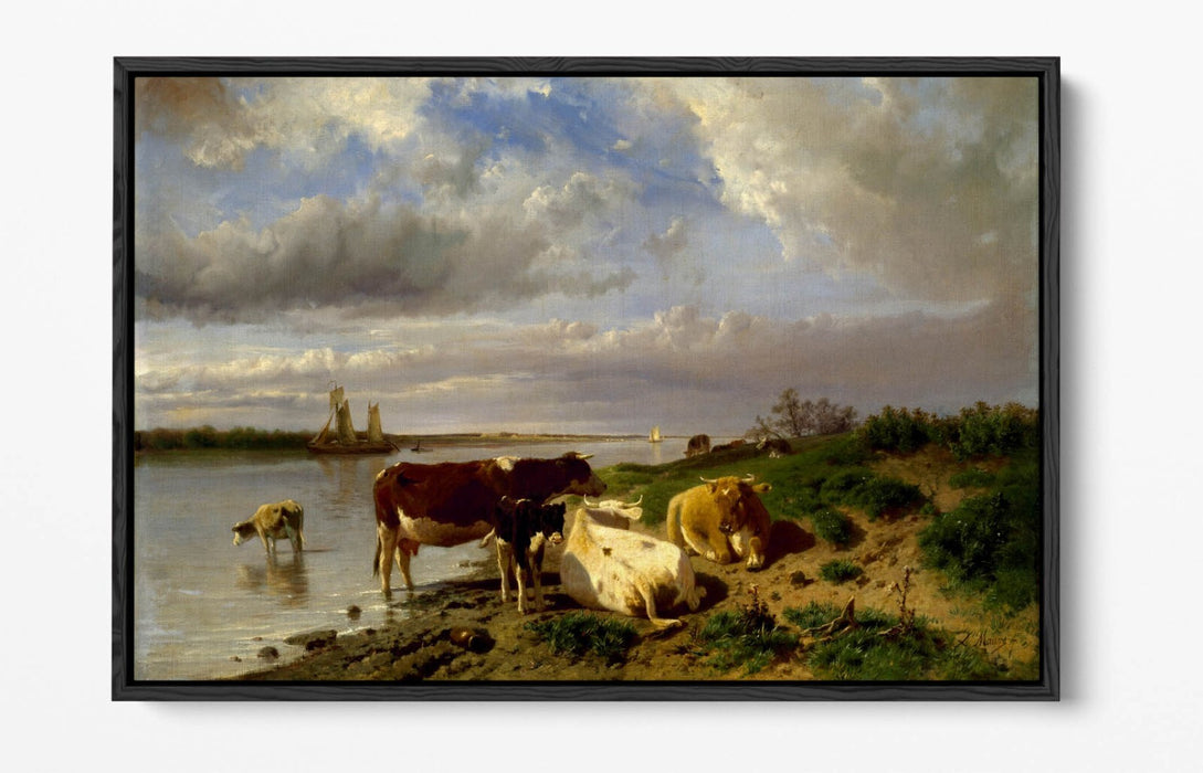 Canvas Wall Art Print - Landscape Canvas Art with Float Effect & Premium Frame