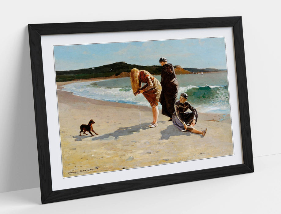 Framed Wall Art - Winslow Homer Eagle Head High Tide Poster Print 4 Sizes