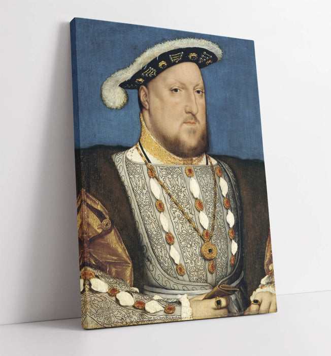Canvas Wall Art - Hans Holbein The Younger King Henry VIII Historical Print