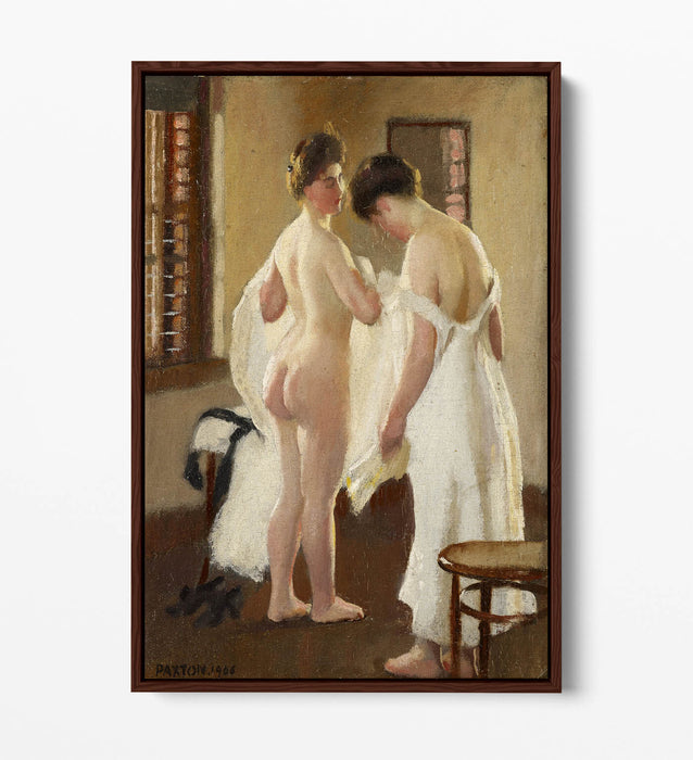 Canvas Wall Art | Handmade Float Effect Canvas Print - William McGregor Paxton