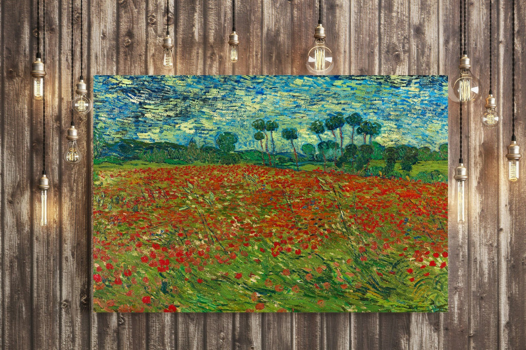 Van Gogh Poppy field Poppies CANVAS WALL ART PAINTING PRINT ARTWORK CLASSIC