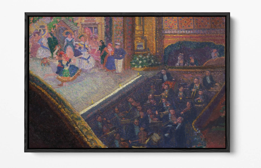 Float Effect Canvas Art – Ballet Scene Wall Art Print | Premium Handmade UK Canvas