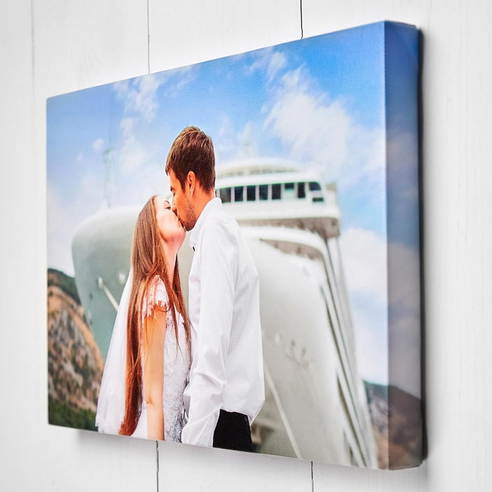 Personalised Canvas Print – Custom Photo Canvas With Deep 30mm Frame, 12x8 to 47x32in