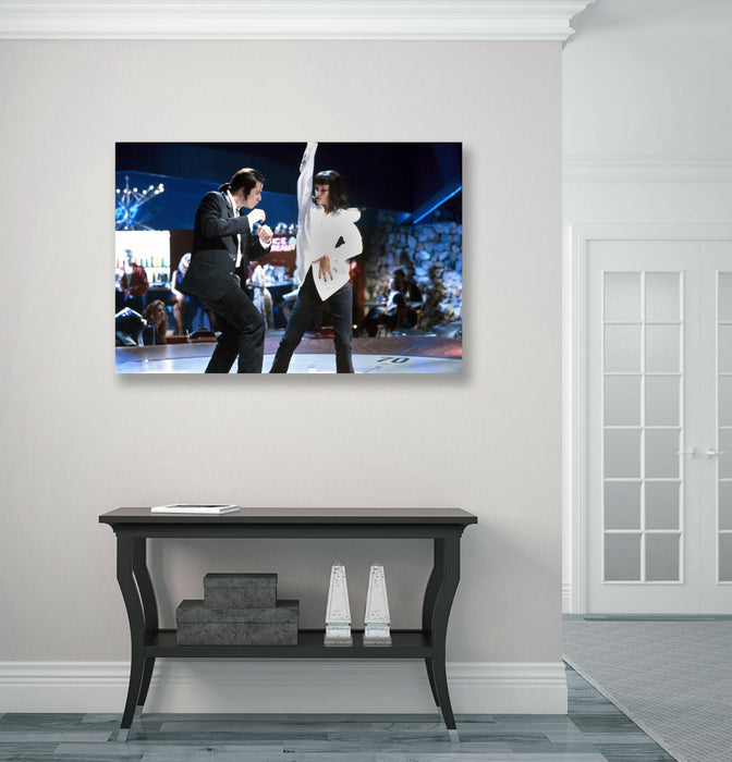 Canvas Wall Art | Pulp Fiction Dance Scene Canvas Print - Vibrant, Ready to Hang