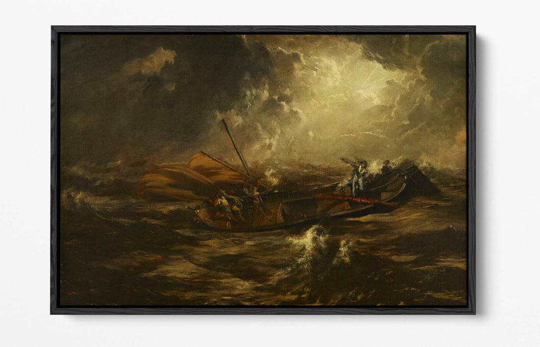 Canvas Wall Art – ANTON ROMAKO Sea Storm | Float Effect Premium Print