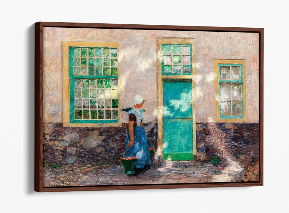 EMILE CLAUS, THE LITTLE SERVANT -FLOAT EFFECT CANVAS WALL ART PIC PRINT