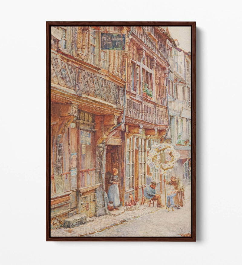 Float Effect Canvas Art - Handmade UK Wall Art Print on MDF Frame, Vibrant Finish