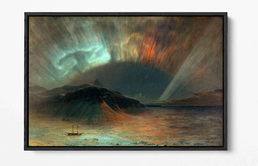 Canvas Wall Art Print – Aurora Borealis Handmade Float Effect Premium Canvas