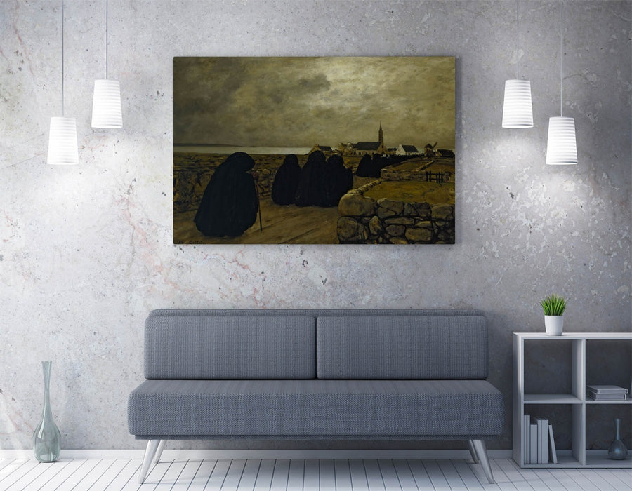 Canvas Wall Art – Handmade Charles Cottet Print | Premium Framed Artwork