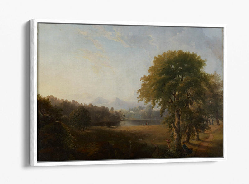 Canvas Wall Art Print - Untitled Landscape Float Effect Canvas Art With Premium Varnish Finish