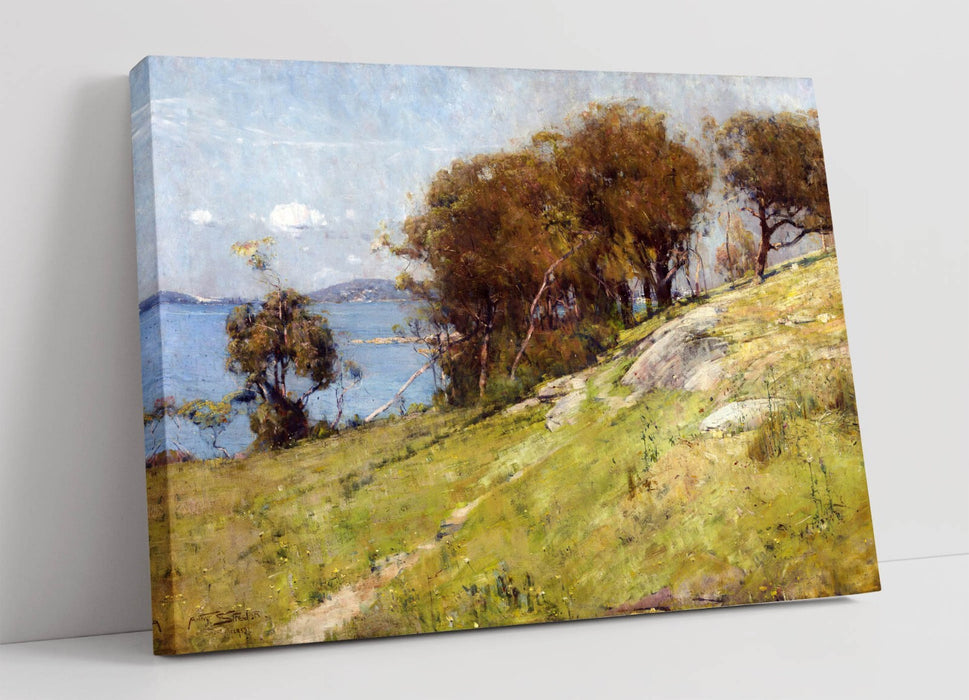 Canvas Wall Art – Arthur Streeton Cremorne Pastoral Handmade Print on Archival Grade Canvas