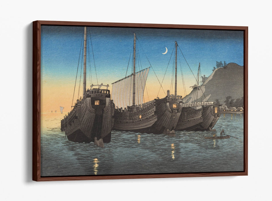 Canvas Wall Art Print Featuring Takahashi Hiroaki | Handmade Float Effect Canvas, Ready To Hang