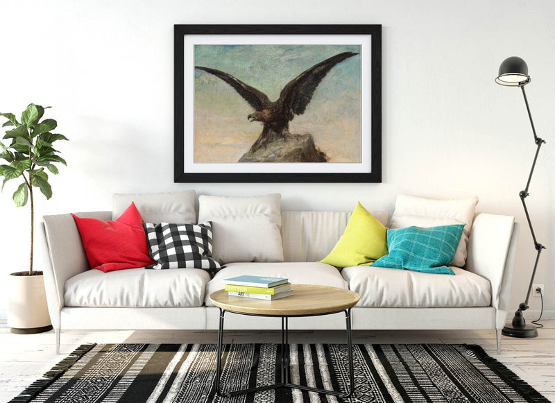 Framed Wall Art - Carl Gustav Carus Eagle Poster Print | Matte Paper, Ready To Hang