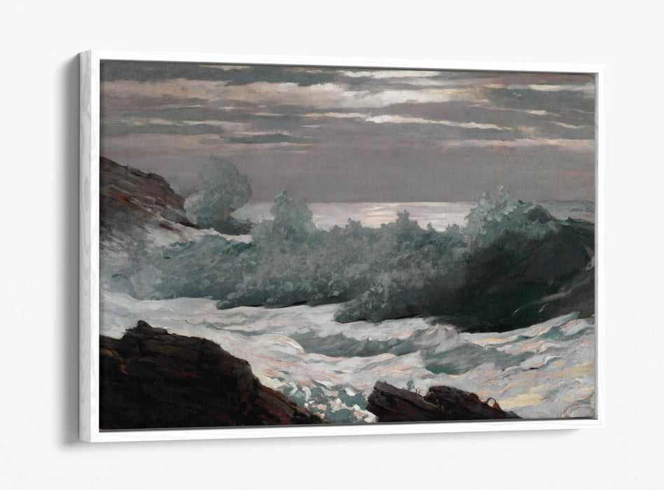 Float Effect Canvas Art - Winslow Homer Early Morning After Storm At Sea Print