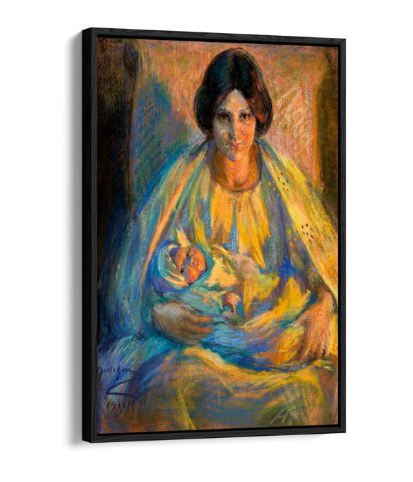 Float Effect Canvas Art – Lamplight Wall Art With Premium Varnish Finish