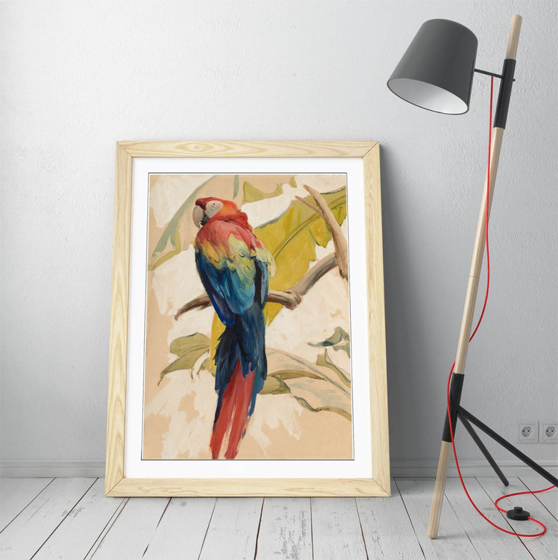 Framed Wall Art Poster - Henry Keller, Old Grumpy – Handmade Matte Paper Print
