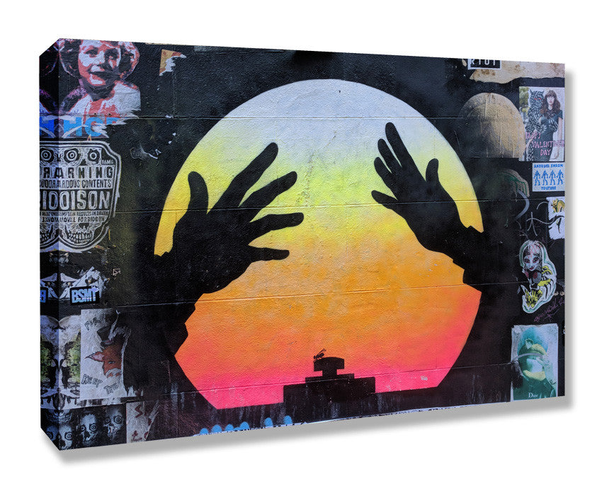 Canvas Wall Art – East London Graffiti 14 Shoreditch | 30mm Deep Framed Print