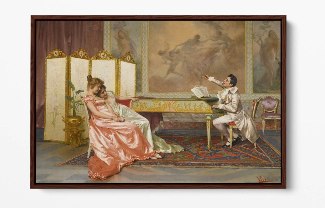 Float Effect Canvas Art - Handmade Canvas Wall Art with Premium Float Frame 30mm Deep