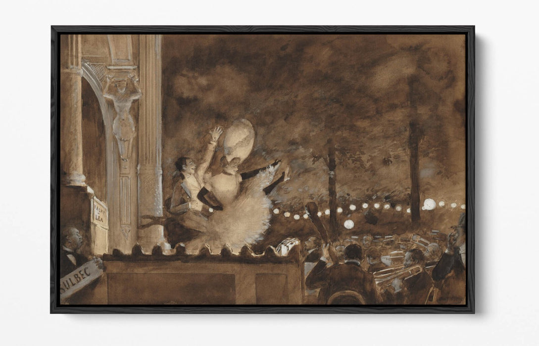 JEAN BERAUD, VALMY AND LEA -FLOAT EFFECT CANVAS WALL ART PRINT