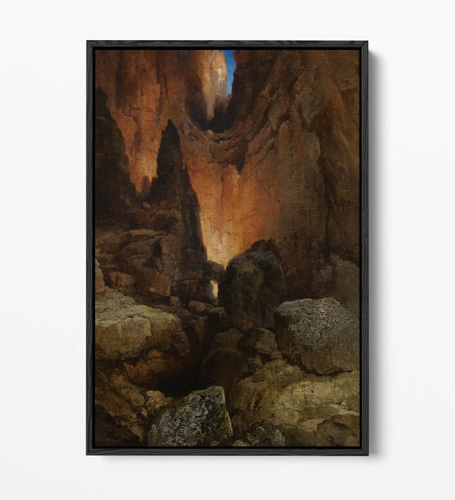 Canvas Wall Art - Thomas Moran Grand Canyon Float Effect Canvas Print