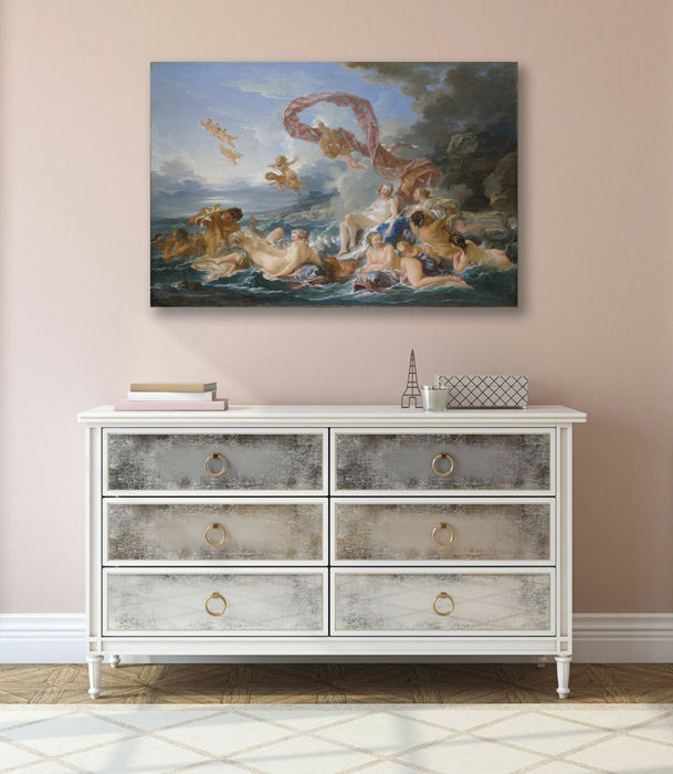 Canvas Wall Art - Classic Francois Boucher Triumph Of Venus Print On Archival Grade Canvas