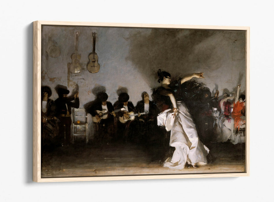 Float Effect Canvas Art – Spanish Dancer Wall Print With Premium Scratch Resistant Finish