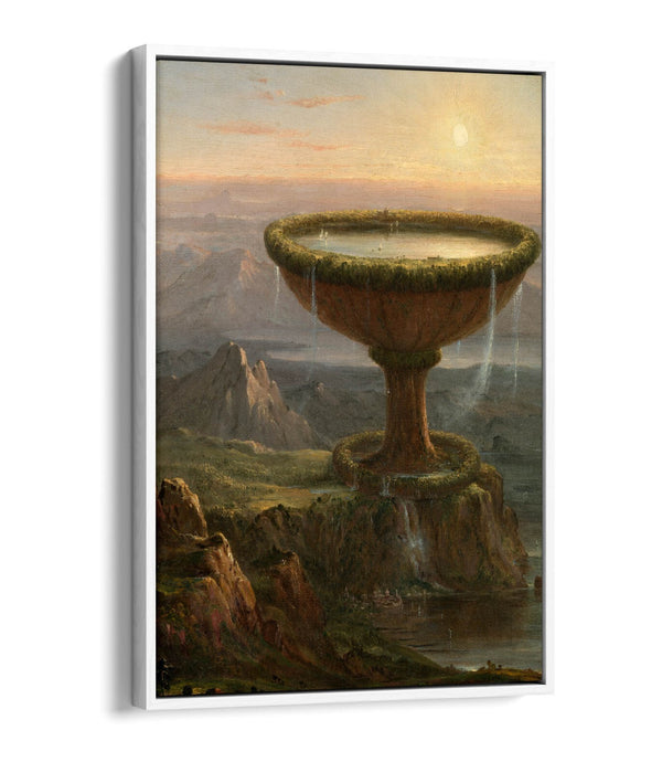 Float Effect Canvas Art - Thomas Cole Titan's Goblet | Handmade UK Wall Decor