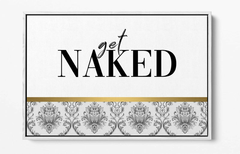 Float Effect Canvas - Premium Handmade Canvas Wall Art Print With Gold Grey Black