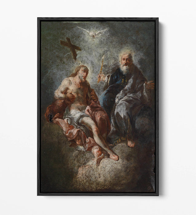 FRANZ MAULBERTSCH, MERCY SEAT -FLOAT EFFECT CANVAS WALL ART PIC PRINT