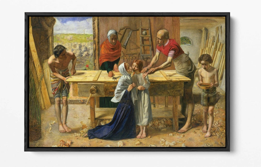 Canvas Wall Art - Handmade Canvas Print on Premium MDF Frame with Float Effect