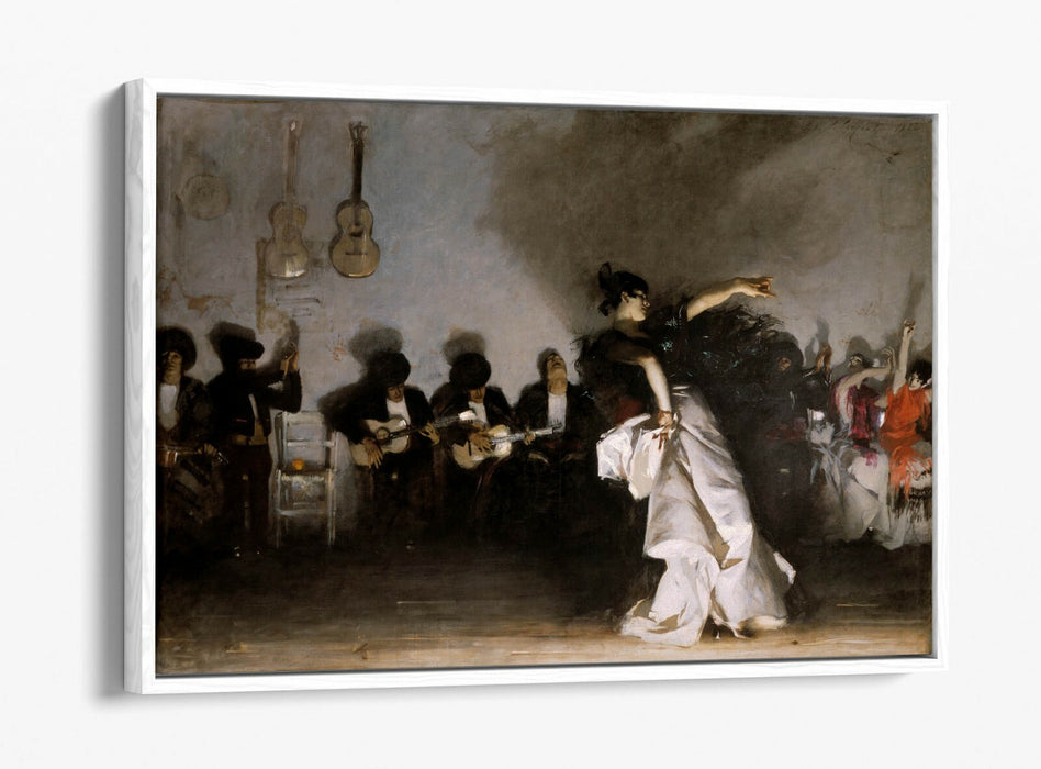 Float Effect Canvas Art – Spanish Dancer Wall Print With Premium Scratch Resistant Finish