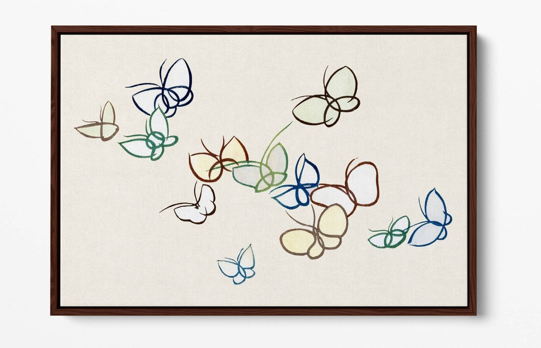 Canvas Wall Art Print - Handmade Float Effect Canvas With Premium Frame