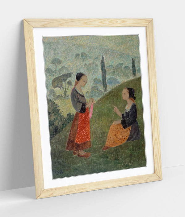 Framed Wall Art Poster - Paul Serusier Morning Mists Painting | Handmade UK Frames