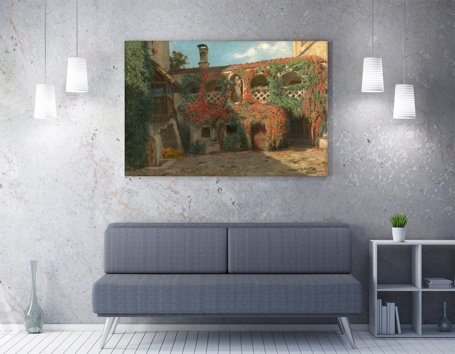 Canvas Wall Art – Luise Begas Parmentier Farmstead Canvas Artwork Print