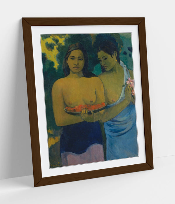Framed Wall Art - Paul Gauguin Two Tahitian Women Print | Handmade UK Poster