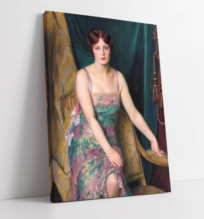 Canvas Wall Art - William McGregor Paxton Print | Handmade Custom Framed Canvas
