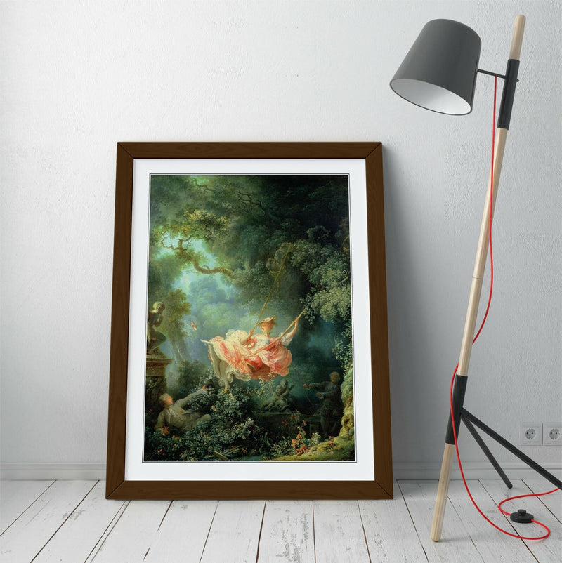 Framed Art Poster - Classic Wall Art Print with Handmade Picture Frame, Matte Finish