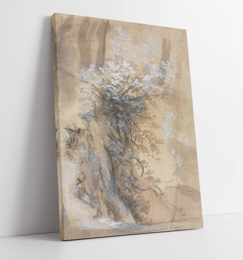 Canvas Wall Art – Federico Barocci Flowering Bush Print | Handmade UK Canvas Artwork