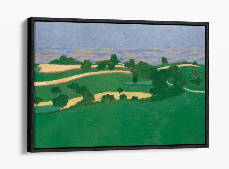 Float Effect Canvas Art - Felix Vallotton Corn Fields | Premium Frame, Ready to Hang