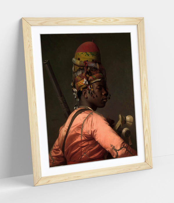 Framed Wall Art - Jean-Leon Gerome Bashi Bazouk Print | Matte Paper Poster