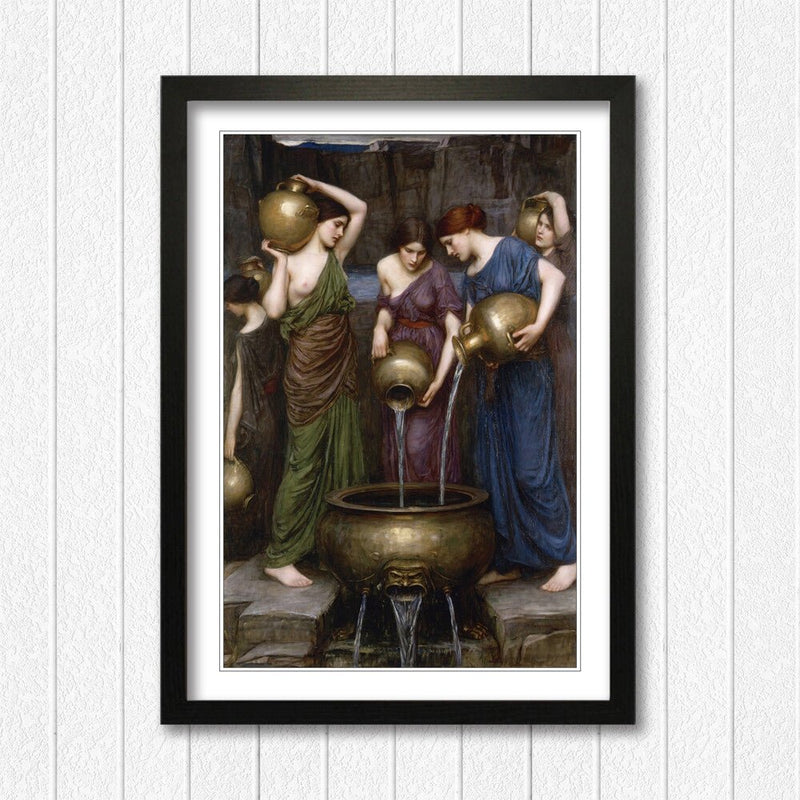 Waterhouse Framed Art – Danaides Classic Art Print UK | Museum Quality Poster