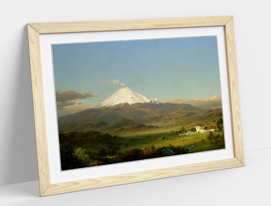 Framed Wall Art – Frederic Edwin Church Cotopaxi Painting Print | Handmade UK Frame